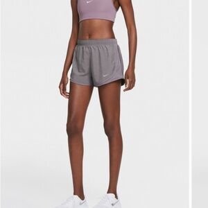 NWT Nike Dri-Fit Tempo running shorts in gun smoke  - S